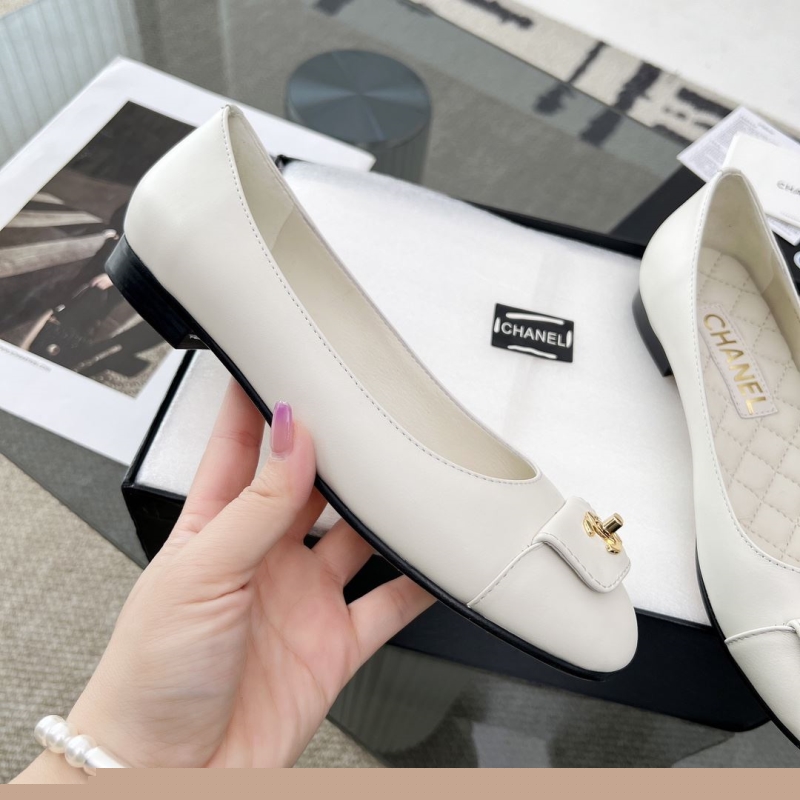 Ch*el flat shoes